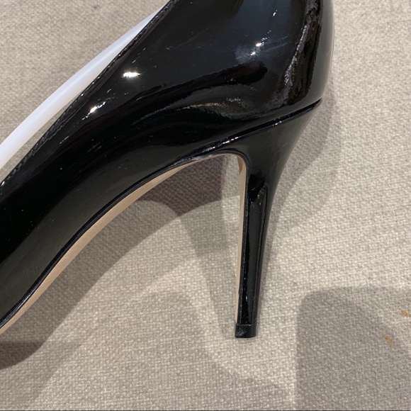 Jimmy Choo black patten leather heels. NWT - Picture 4 of 5